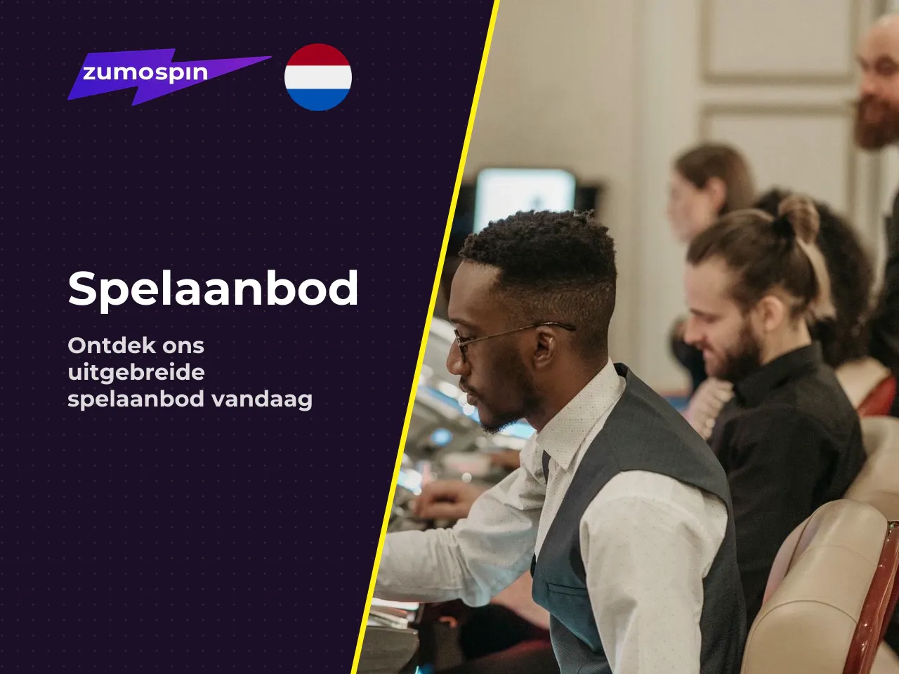 Spelaanbod van Zumospin slots, tafelspellen en